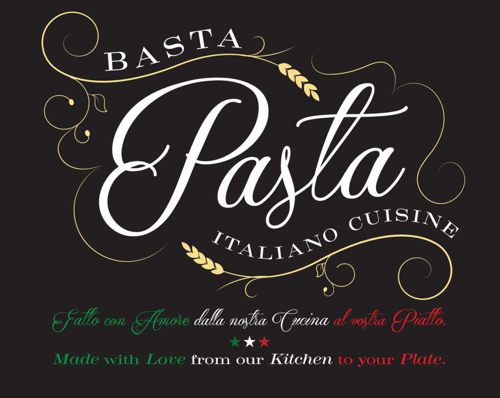 Basta Pasta Food Truck design